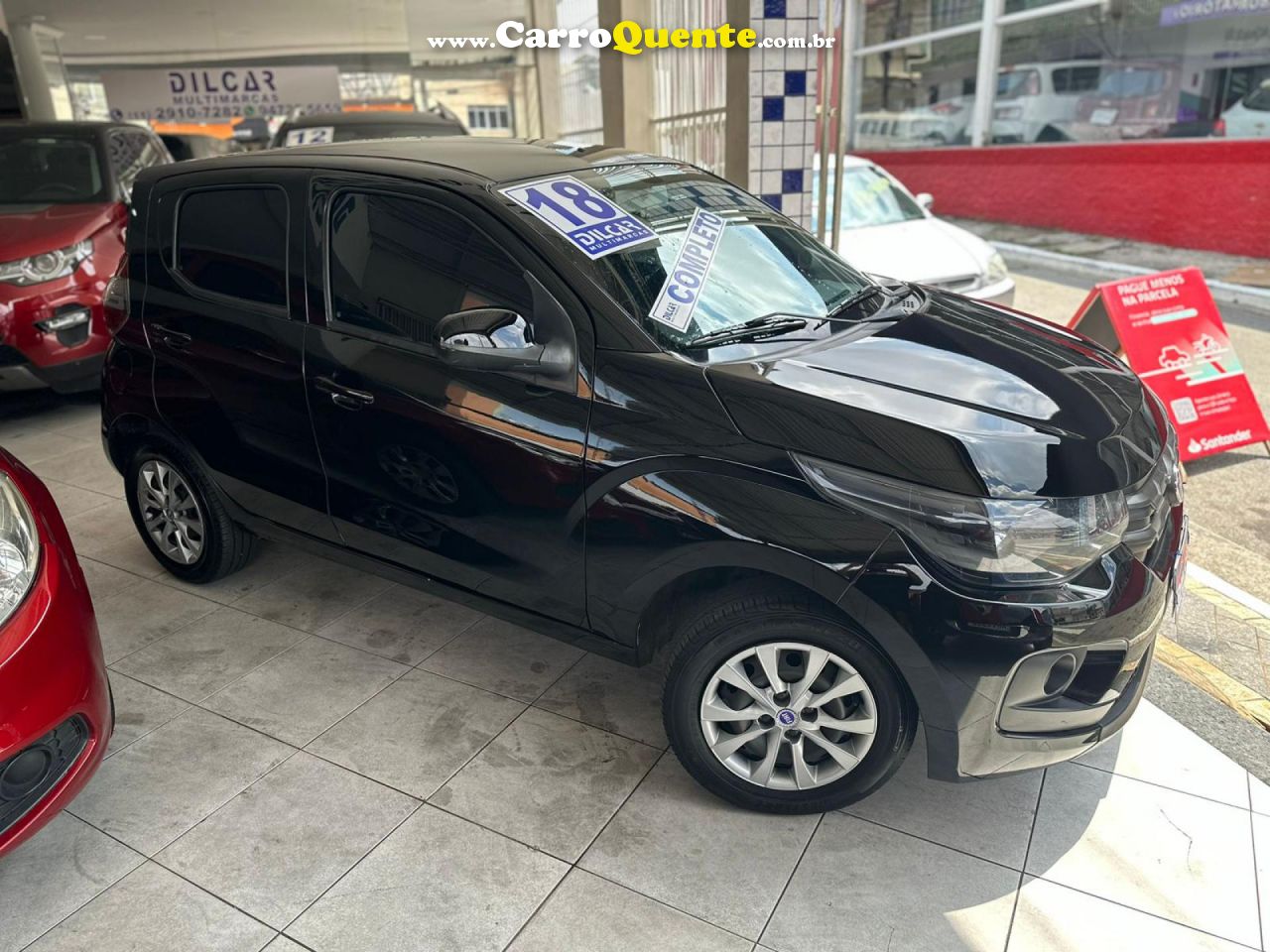 FIAT   MOBI LIKE 1.0 FIRE FLEX 5P.   PRETO 2018 1.0 FLEX - Loja