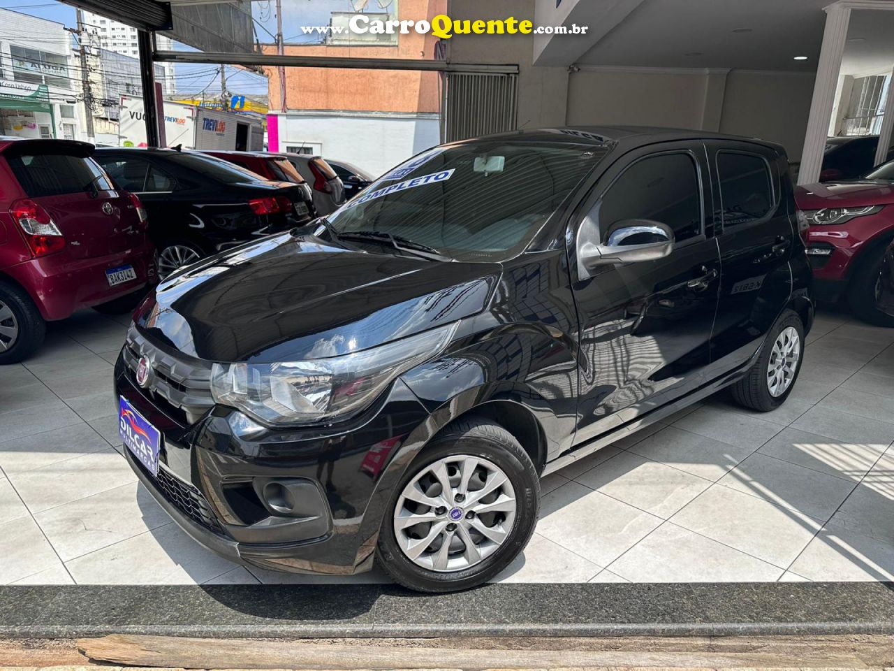 FIAT   MOBI LIKE 1.0 FIRE FLEX 5P.   PRETO 2018 1.0 FLEX - Loja