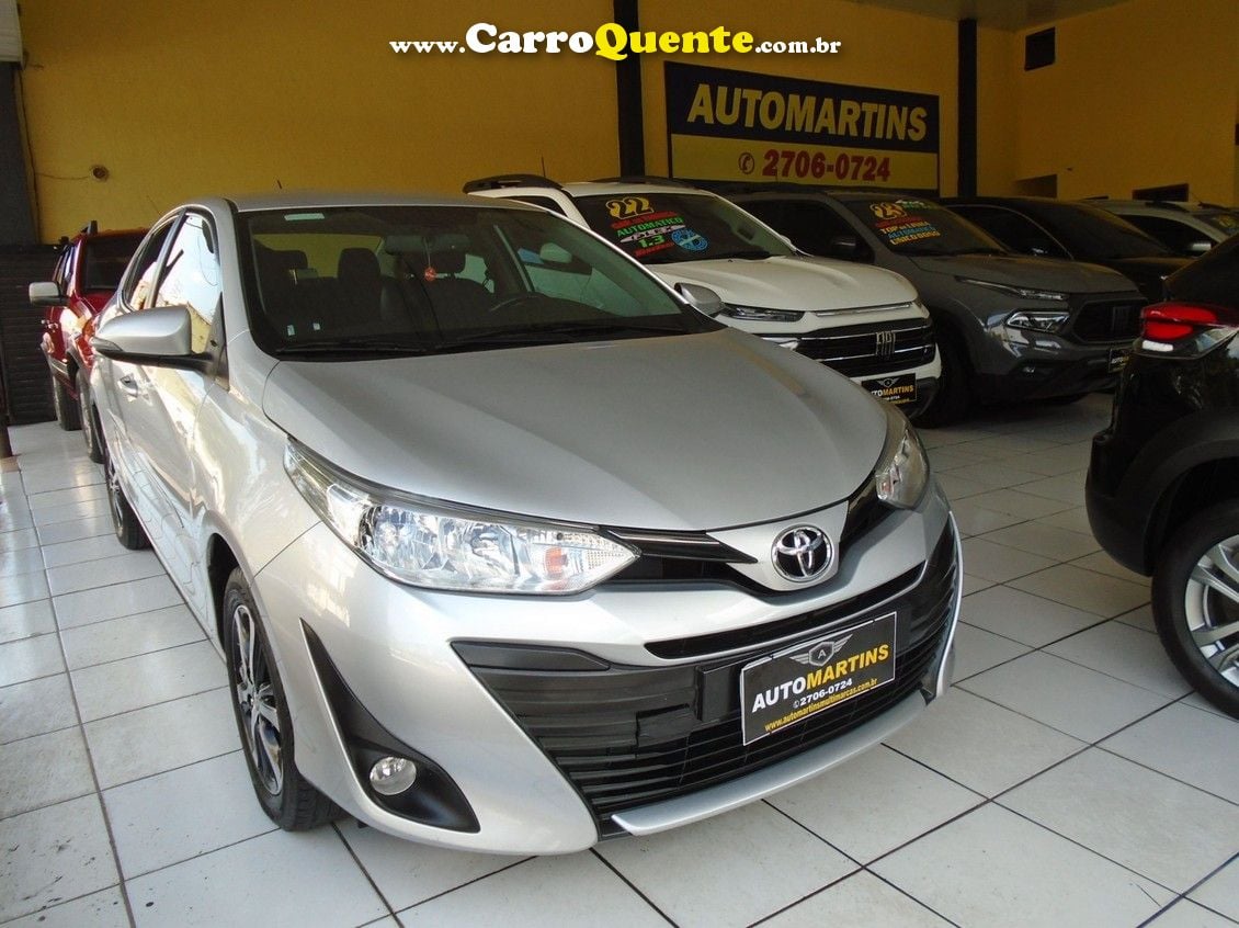 TOYOTA YARIS 1.5 16V SEDAN XS MULTIDRIVE - Loja