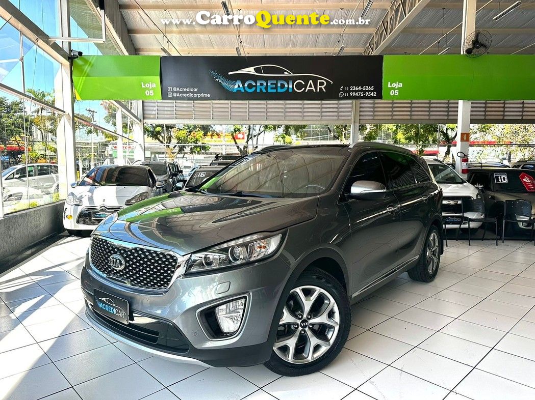 KIA SORENTO 3.3 V6 EX 7L - Loja