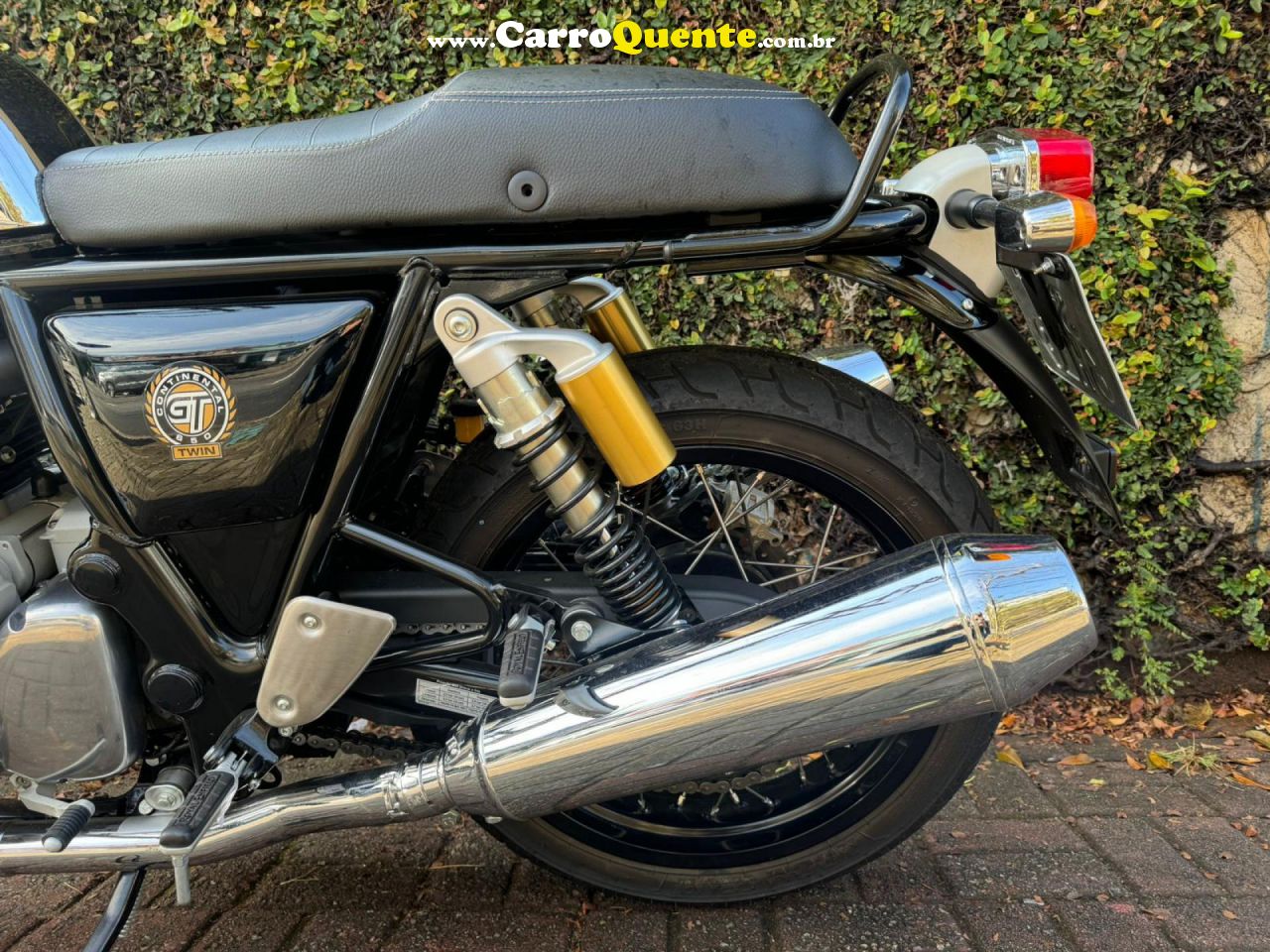 ROYAL ENFIELD   CONTINENTAL GT SPEC. COLORWAY 650CC ABS   PRATA 2023 650 GASOLINA - Loja