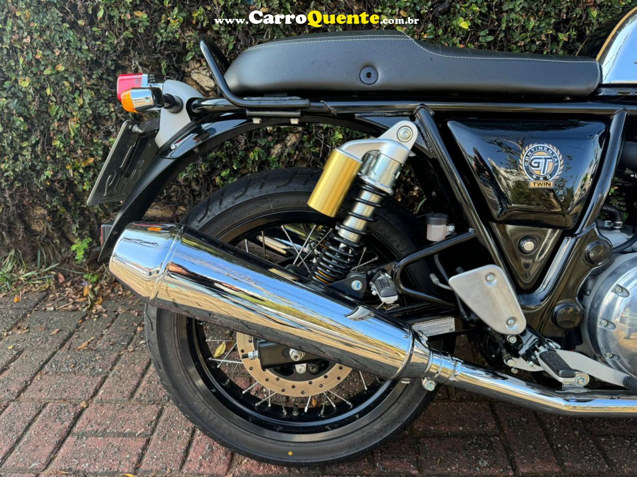 ROYAL ENFIELD   CONTINENTAL GT SPEC. COLORWAY 650CC ABS   PRATA 2023 650 GASOLINA - Loja