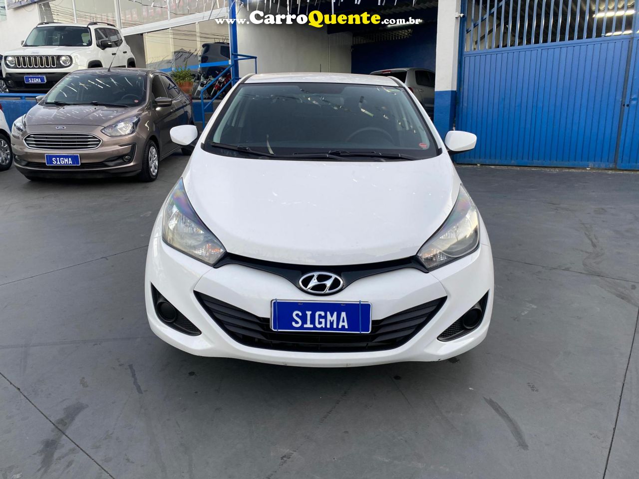 HYUNDAI   HB20 COMF.C.PLUSC.STYLE 1.0 FLEX 12V   BRANCO 2014 1.0 FLEX - Loja