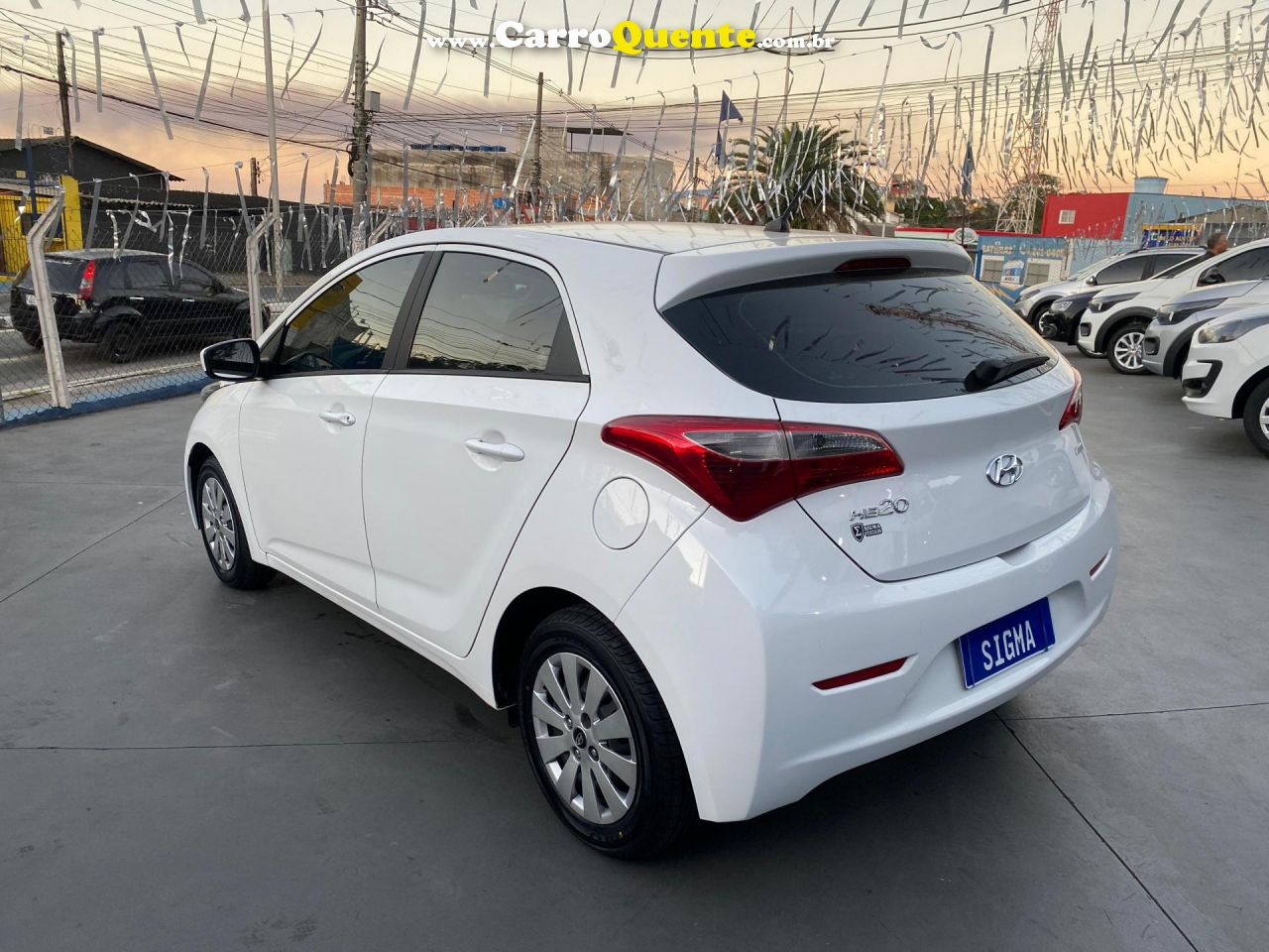 HYUNDAI   HB20 COMF.C.PLUSC.STYLE 1.0 FLEX 12V   BRANCO 2014 1.0 FLEX - Loja