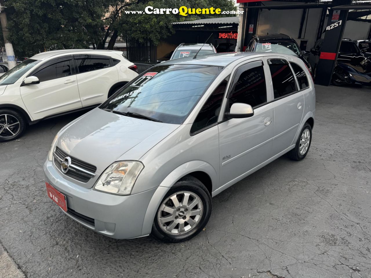 CHEVROLET   MERIVA MAXX 1.8 MPFI 8V FLEXPOWER   PRATA 2007 1.8 FLEX - Loja