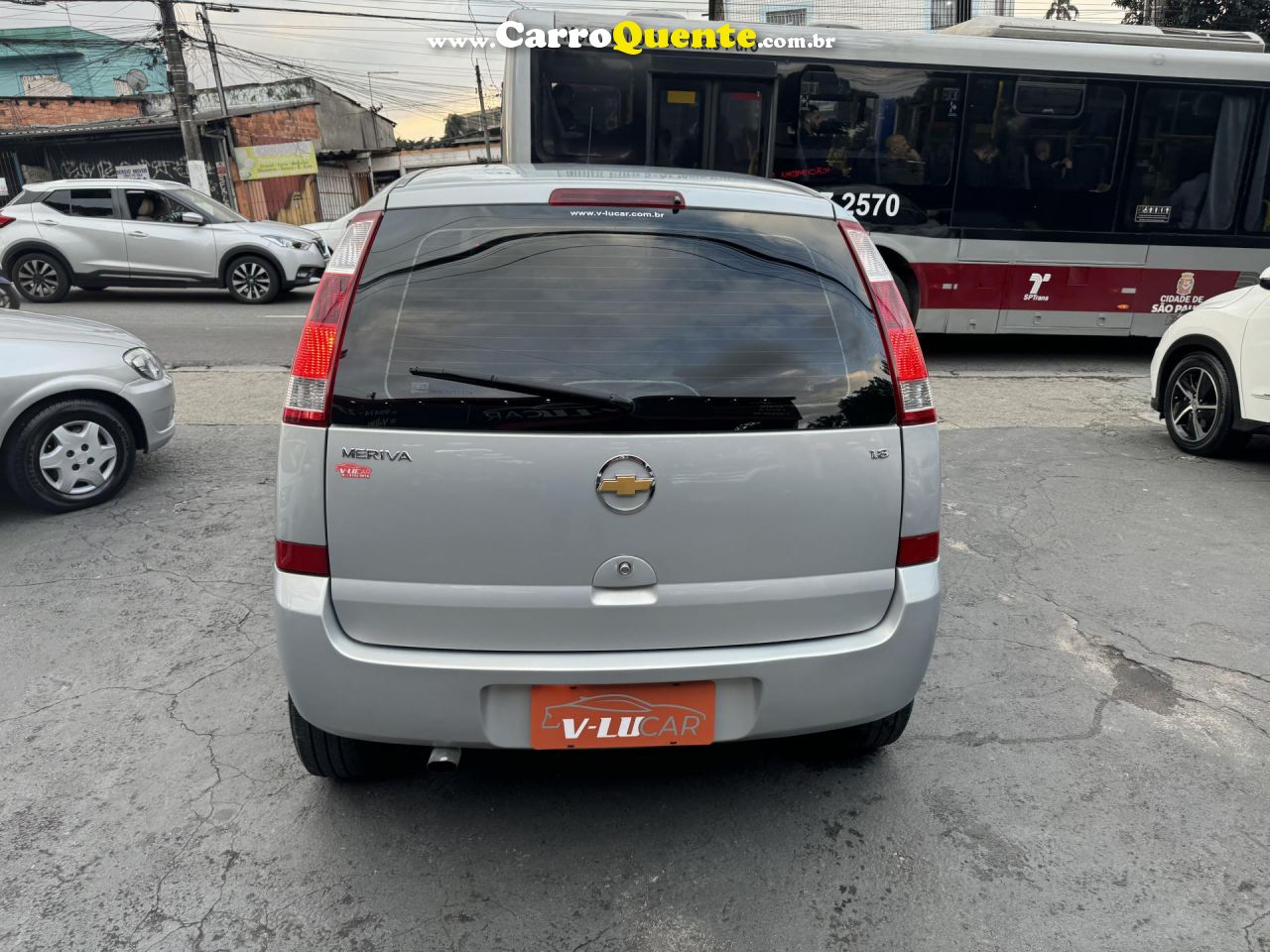 CHEVROLET   MERIVA MAXX 1.8 MPFI 8V FLEXPOWER   PRATA 2007 1.8 FLEX - Loja