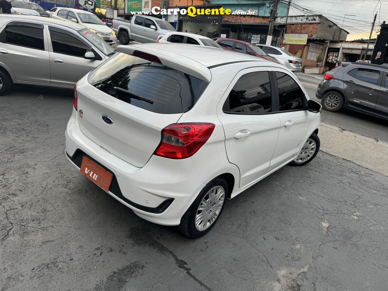 FORD   KA 1.5 SE 12V FLEX 5P MEC.   BRANCO 2019 1.5 FLEX - Loja