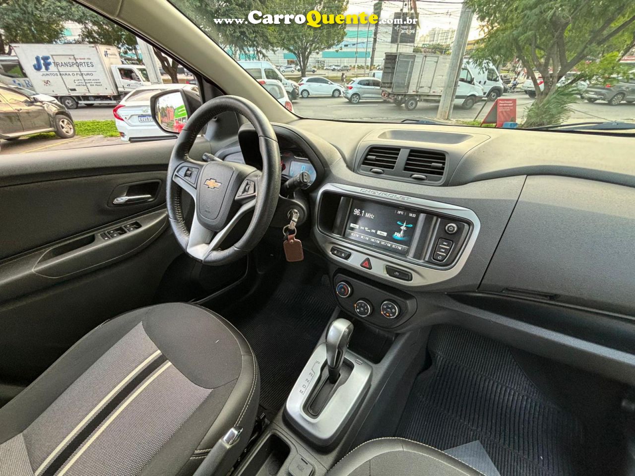 CHEVROLET   SPIN ACTIV 1.8 8V ECONO. FLEX 5P AUT.   BRANCO 2018 1.8 FLEX - Loja