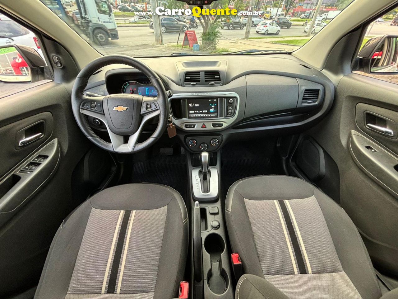 CHEVROLET   SPIN ACTIV 1.8 8V ECONO. FLEX 5P AUT.   BRANCO 2018 1.8 FLEX - Loja