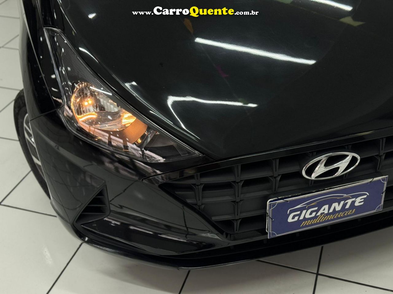 HYUNDAI   HB20S PLATINUM 1.0 TB FLEX 12V AUT.   PRETO 2022 1.0 FLEX - Loja