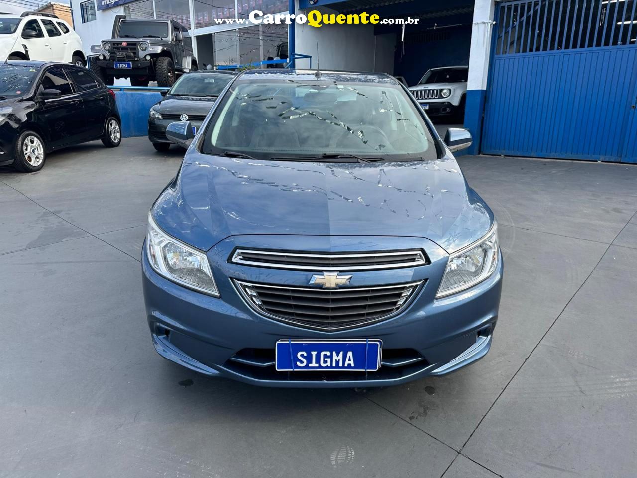 CHEVROLET   ONIX HATCH LT 1.0 8V FLEXPOWER 5P MEC.   AZUL 2015 1.0 FLEX - Loja