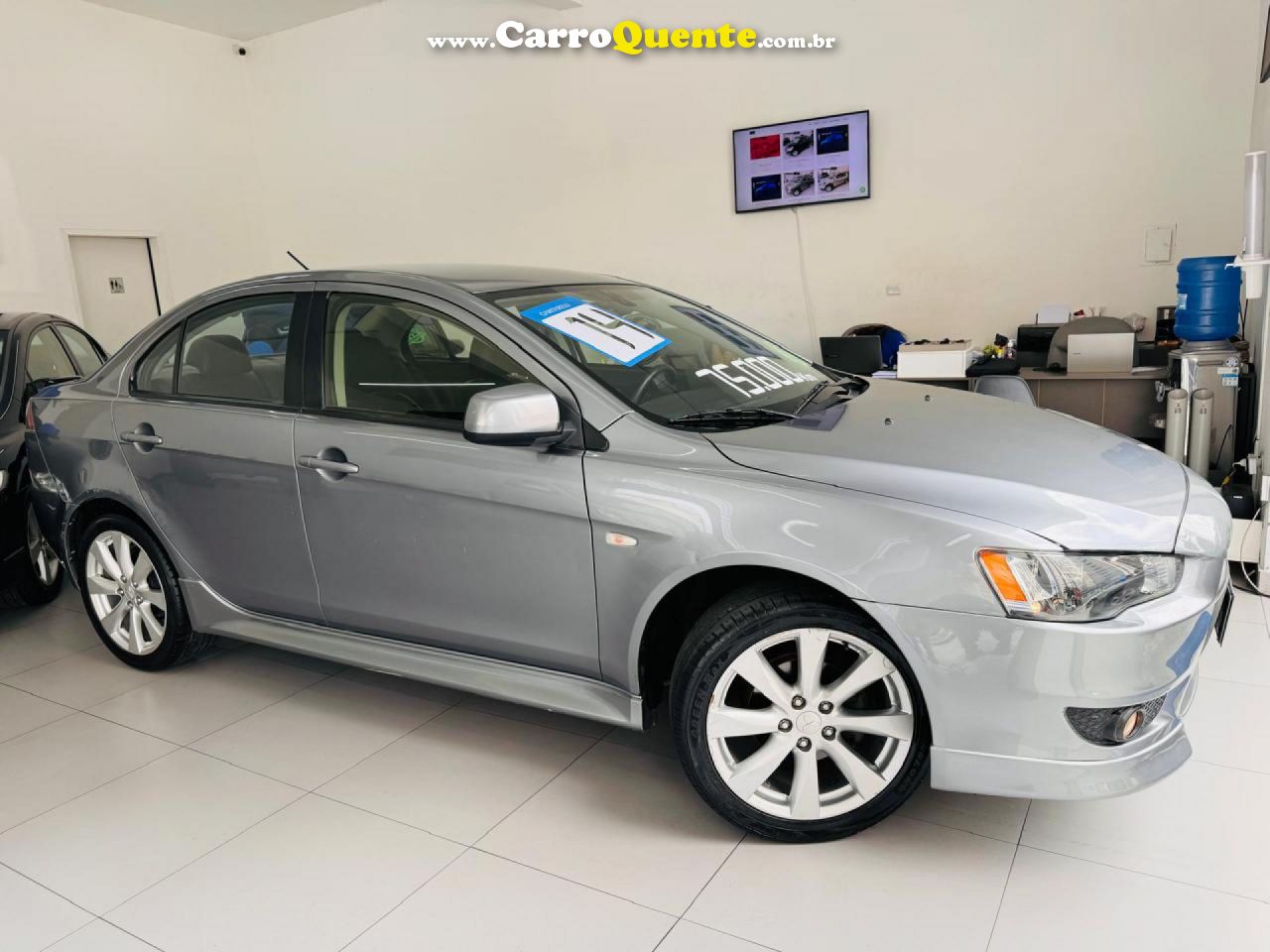 MITSUBISHI   LANCER 2.0 16V 160CV AUT.   CINZA 2014 2.0 GASOLINA - Loja