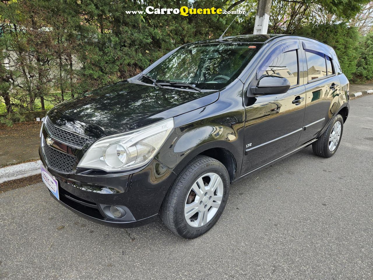 CHEVROLET   AGILE LTZ 1.4 MPFI 8V FLEXPOWER 5P   PRETO 2013 1.4 FLEX - Loja