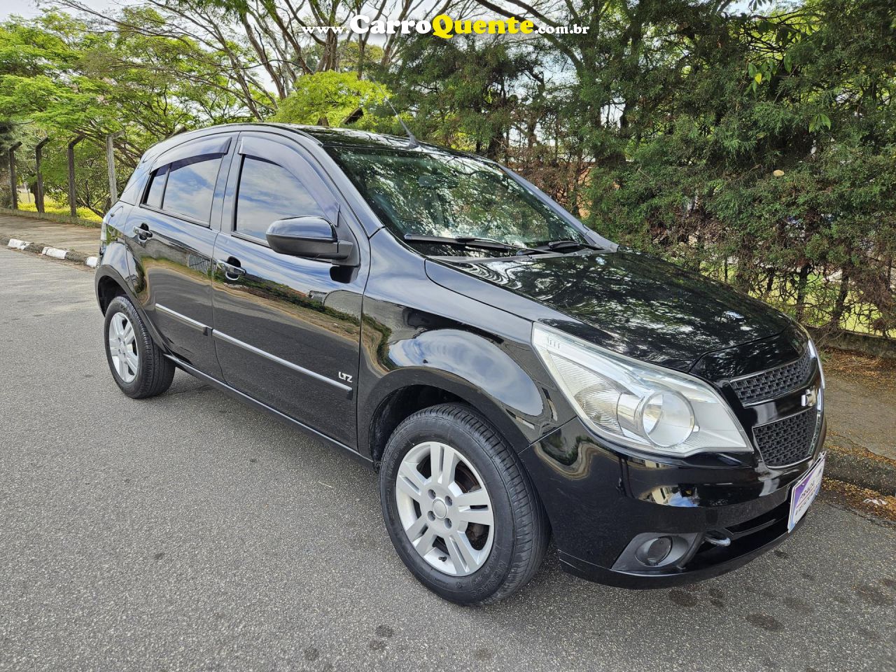 CHEVROLET   AGILE LTZ 1.4 MPFI 8V FLEXPOWER 5P   PRETO 2013 1.4 FLEX - Loja