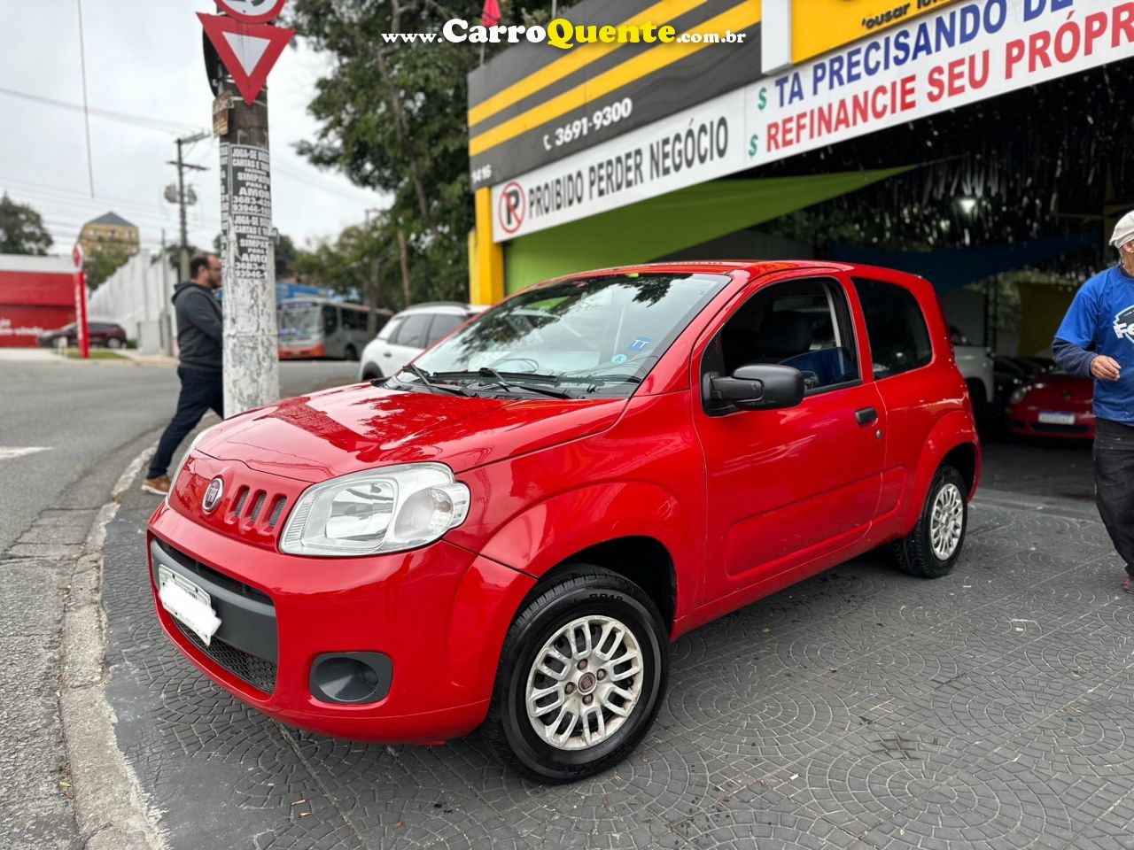 FIAT UNO 1.0 EVO VIVACE 8V 2014 - Loja