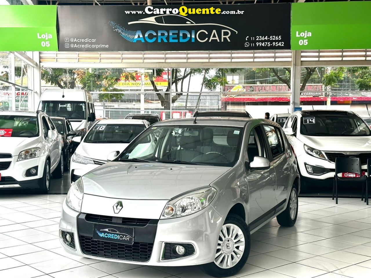 RENAULT SANDERO 1.6 PRIVILEGE 16V - Loja