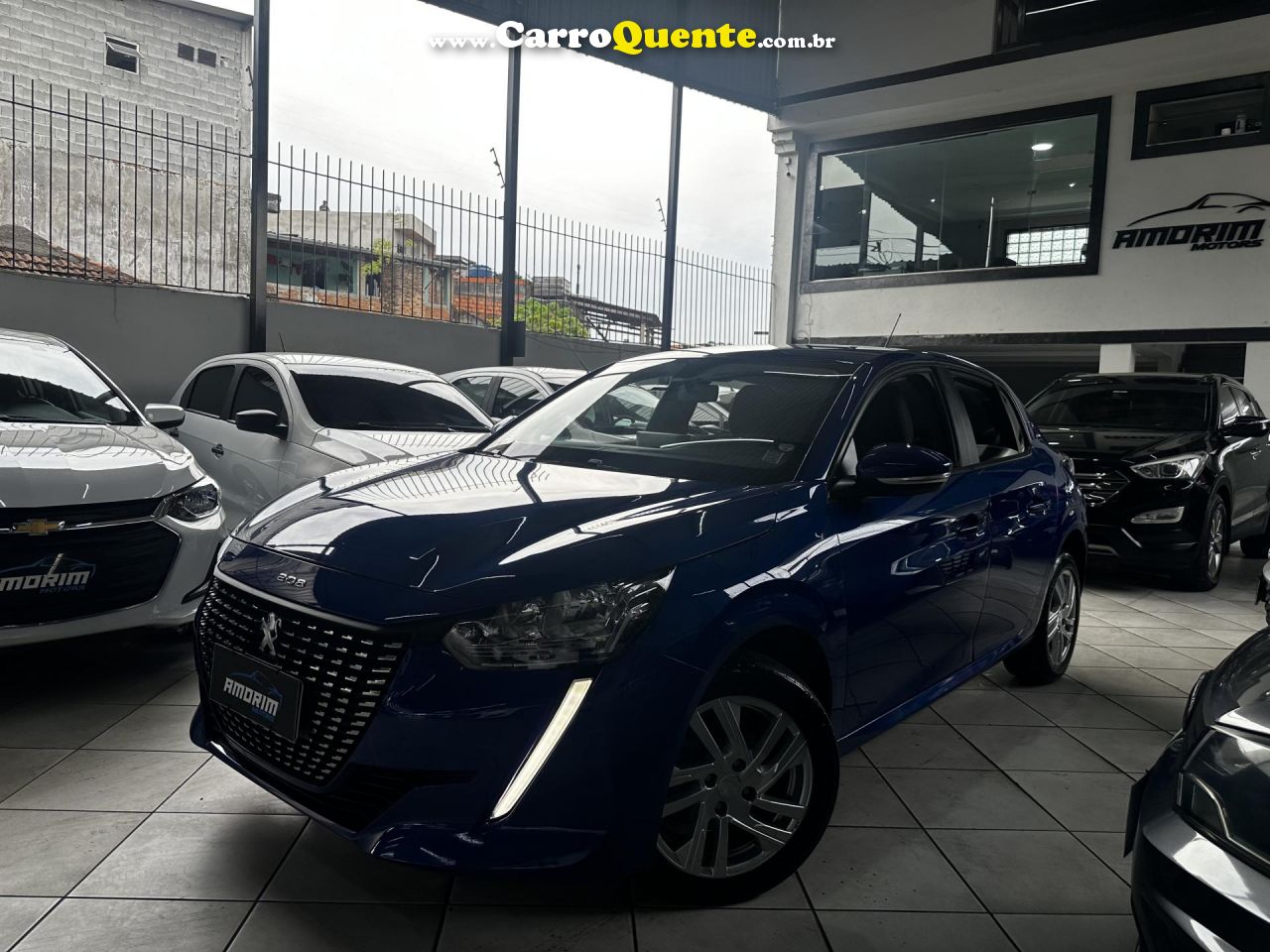 PEUGEOT   208 ACTIVE 1.6 FLEX 16V 5P AUT.   AZUL 2023 1.6 FLEX - Loja