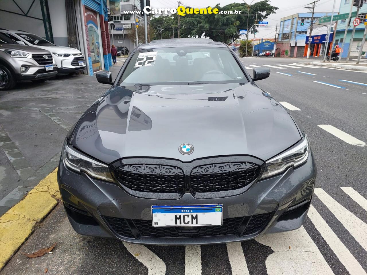 BMW   320IA 2.0 TB M SPORT A.FLEXM.SPORT 4P   CINZA 2022 2.0 FLEX - Loja