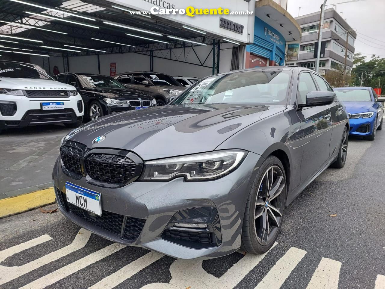 BMW   320IA 2.0 TB M SPORT A.FLEXM.SPORT 4P   CINZA 2022 2.0 FLEX - Loja