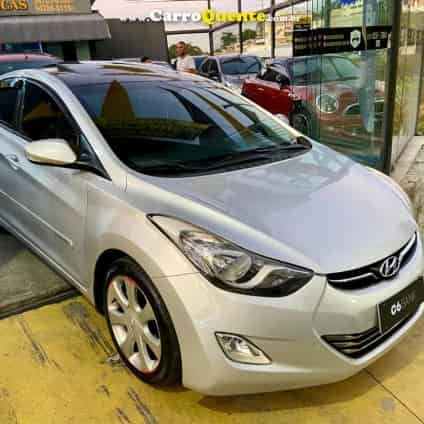 HYUNDAI   ELANTRA GLS 1.8 16V AUT.   PRATA 2012 1.8 GASOLINA