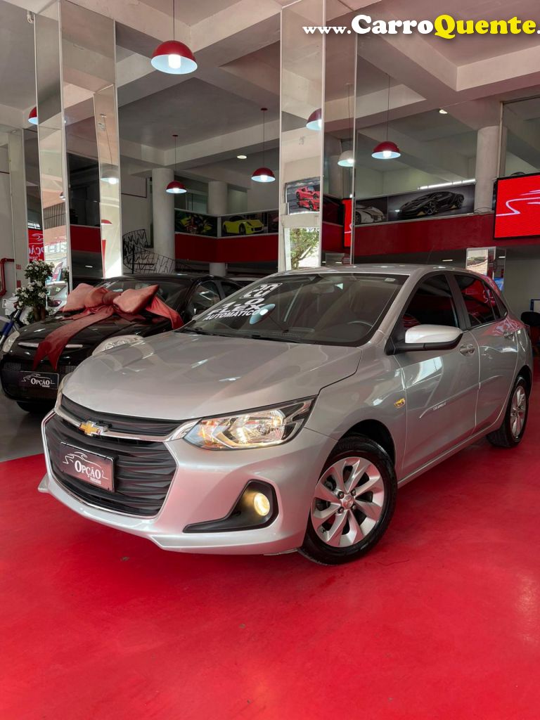 CHEVROLET   ONIX HATCH LTZ 1.0 12V TB FLEX 5P AUT.   PRATA 2020 1.0 FLEX - Loja