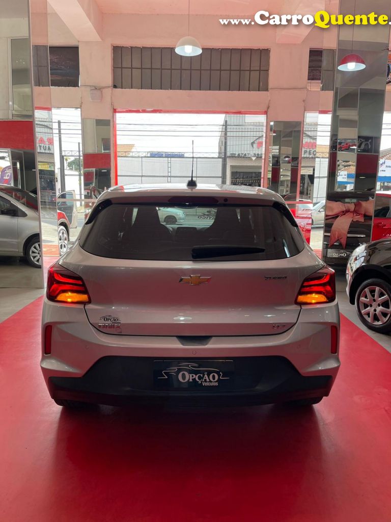 CHEVROLET   ONIX HATCH LTZ 1.0 12V TB FLEX 5P AUT.   PRATA 2020 1.0 FLEX - Loja