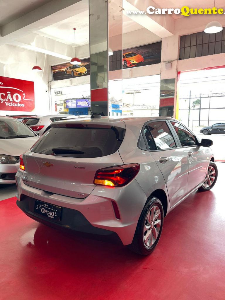 CHEVROLET   ONIX HATCH LTZ 1.0 12V TB FLEX 5P AUT.   PRATA 2020 1.0 FLEX - Loja