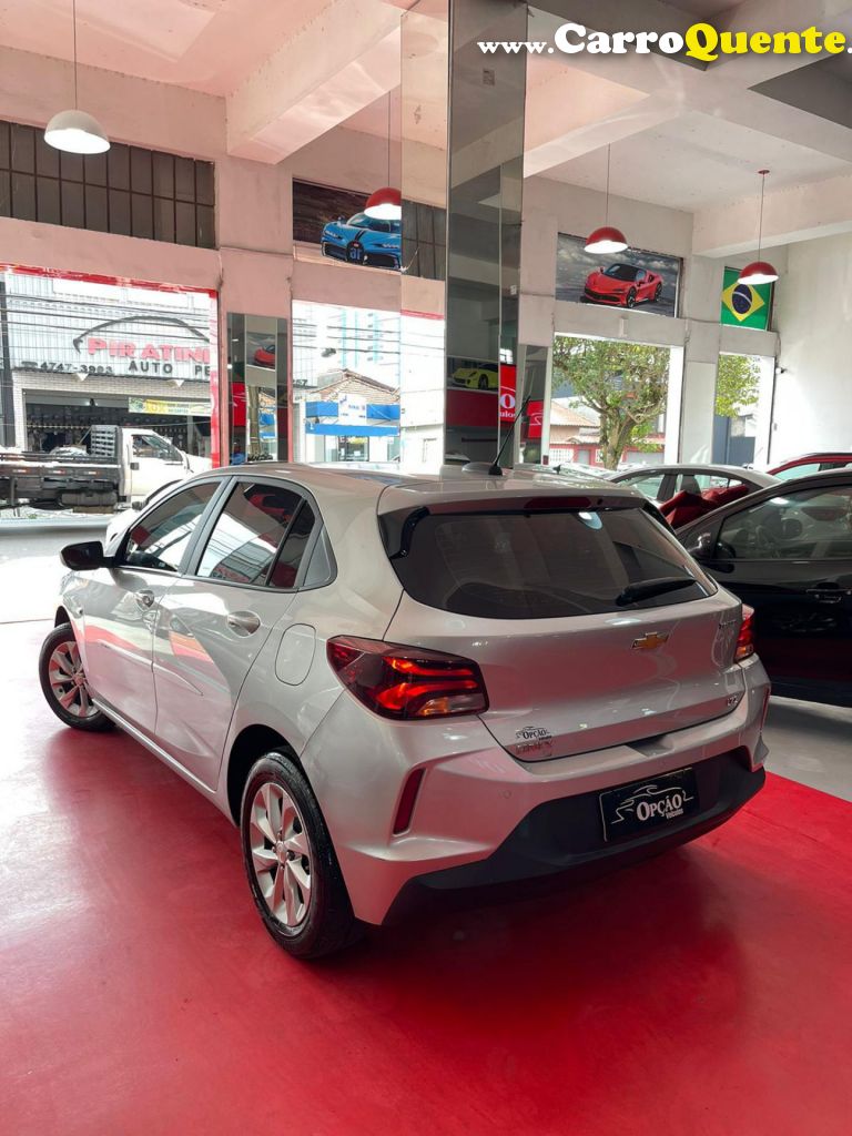 CHEVROLET   ONIX HATCH LTZ 1.0 12V TB FLEX 5P AUT.   PRATA 2020 1.0 FLEX - Loja