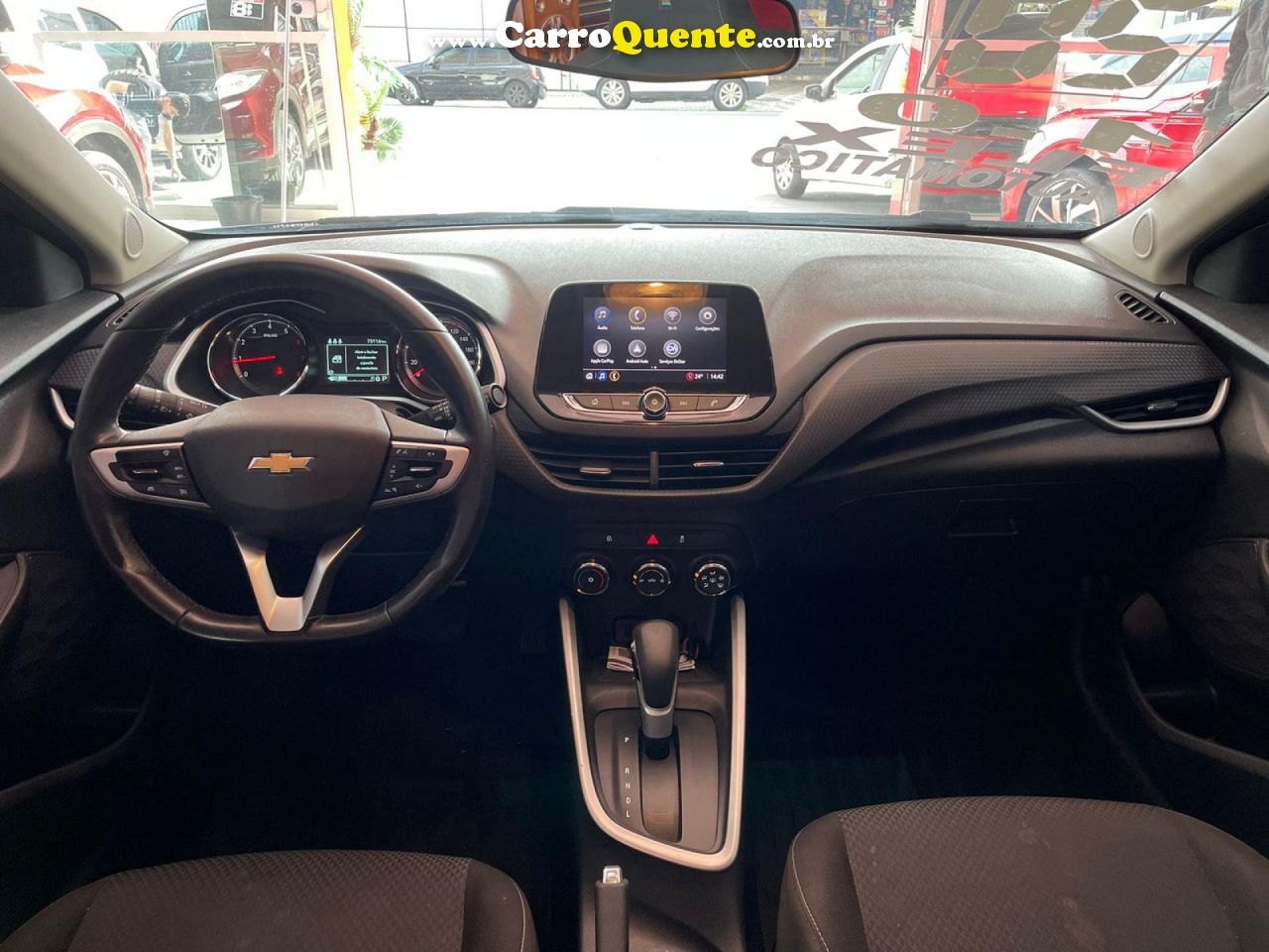 CHEVROLET   ONIX HATCH LTZ 1.0 12V TB FLEX 5P AUT.   PRATA 2020 1.0 FLEX - Loja