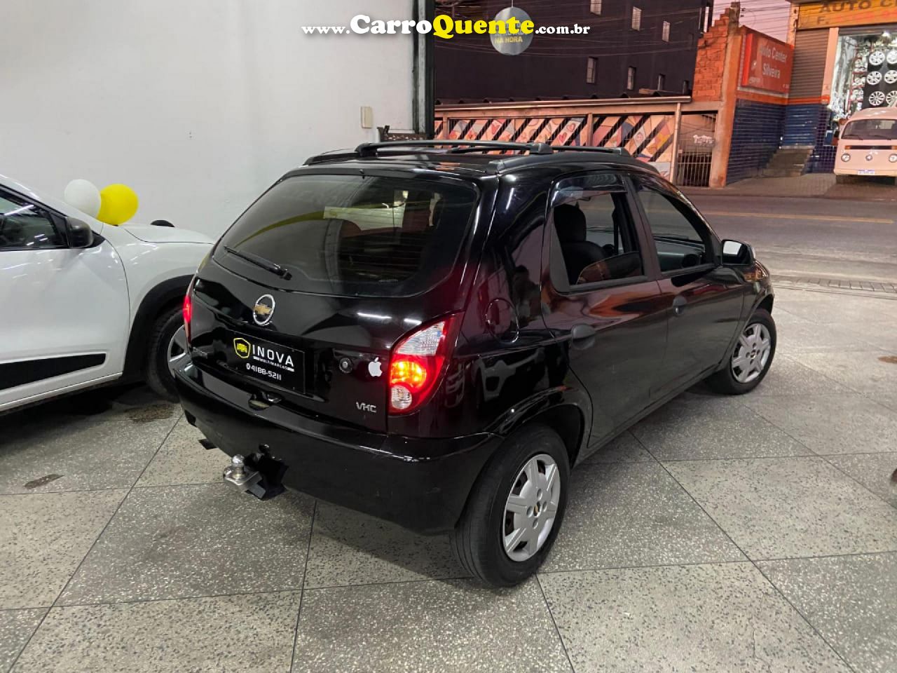 CHEVROLET   CELTA SPIRIT LT 1.0 MPFI 8V FLEXP. 5P   PRETO 2008 1.0 FLEX - Loja