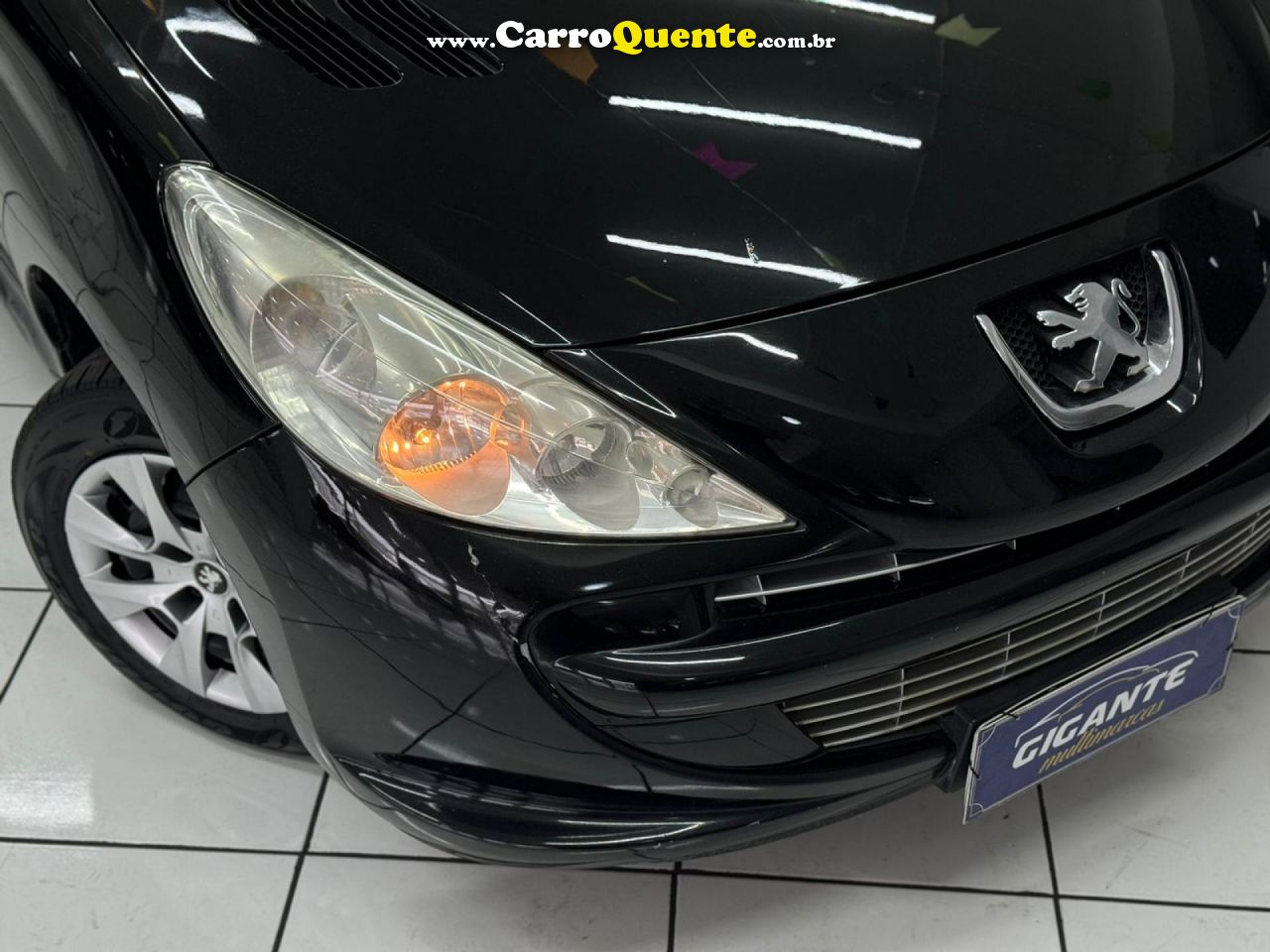 PEUGEOT   207 SEDAN PASSION XR 1.4 FLEX 8V 4P   PRETO 2012 1.4 FLEX - Loja