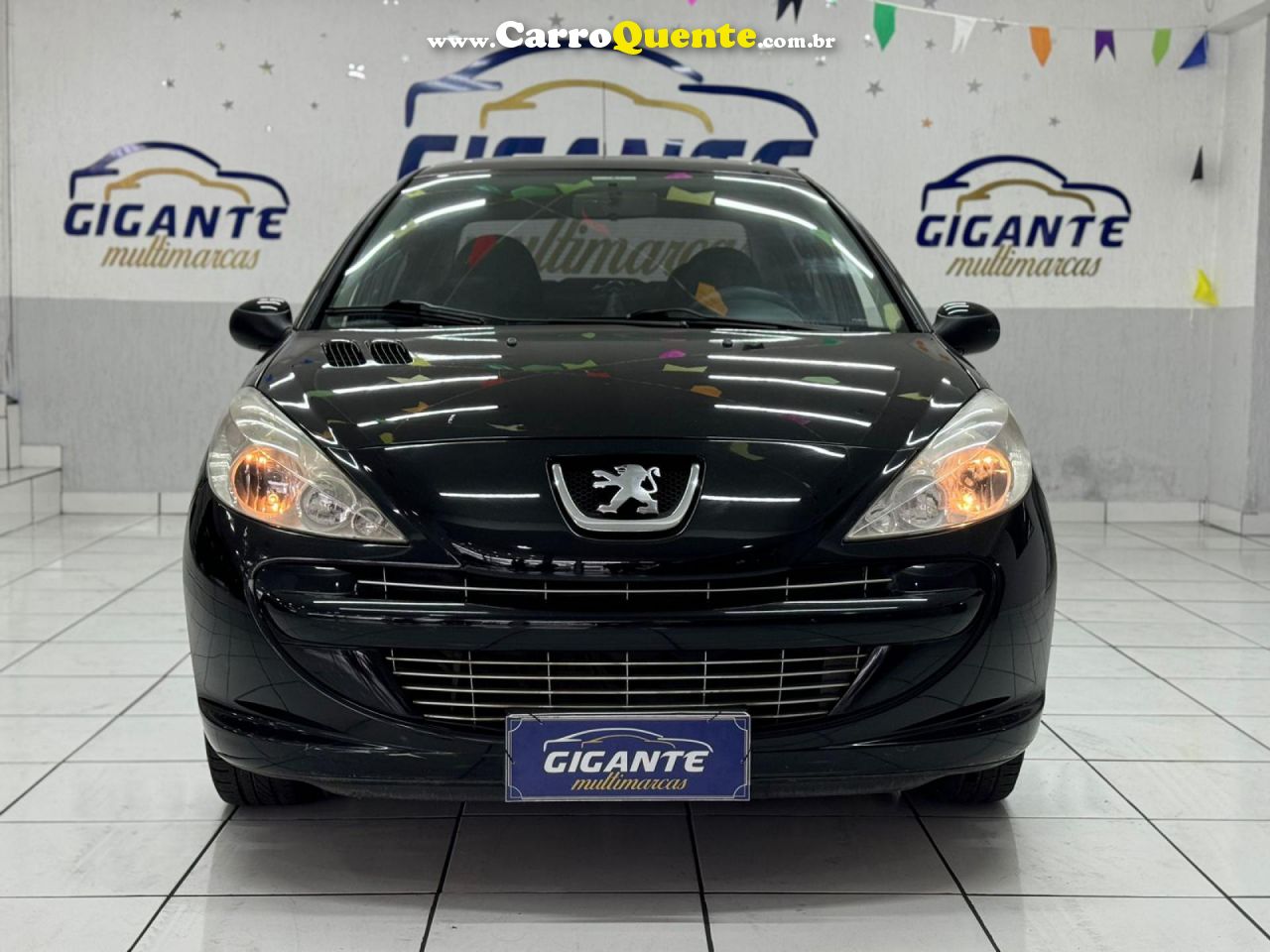 PEUGEOT   207 SEDAN PASSION XR 1.4 FLEX 8V 4P   PRETO 2012 1.4 FLEX - Loja