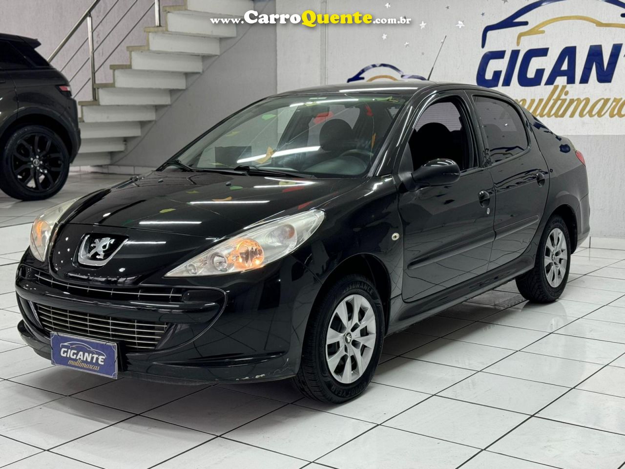 PEUGEOT   207 SEDAN PASSION XR 1.4 FLEX 8V 4P   PRETO 2012 1.4 FLEX - Loja