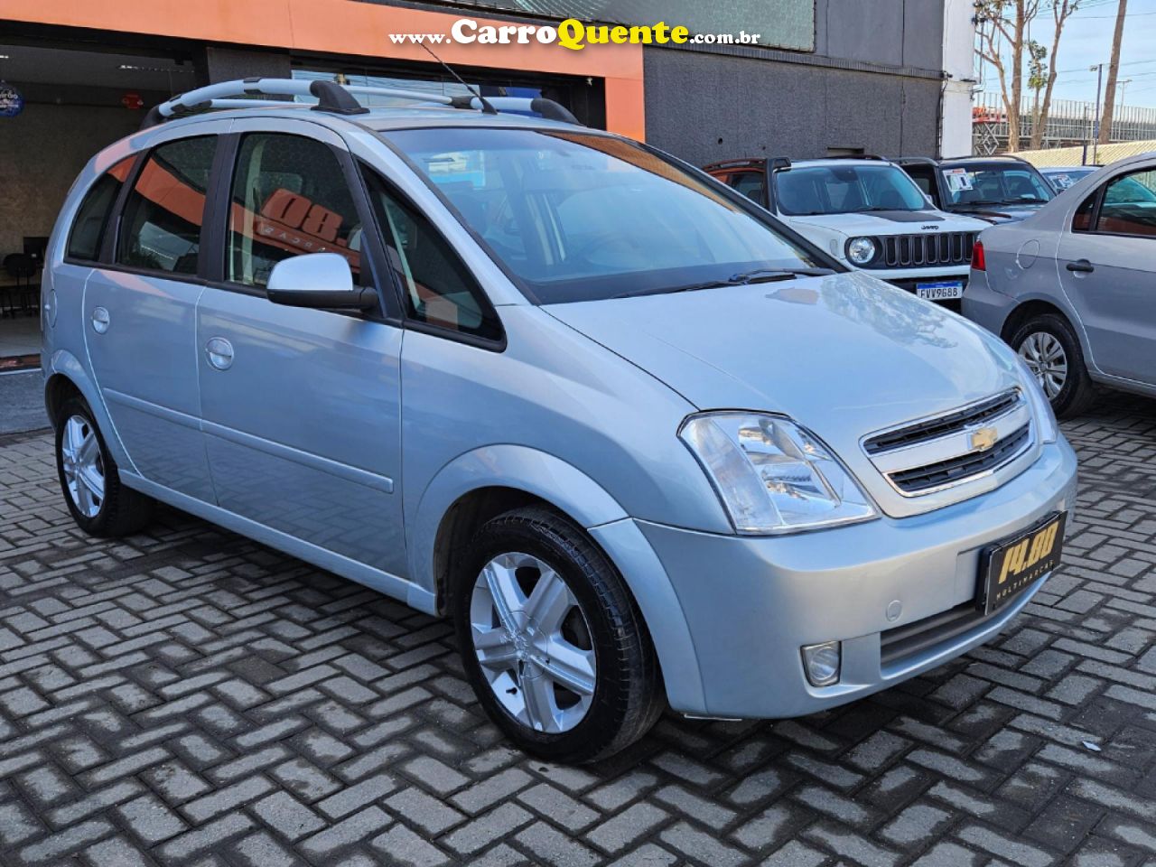 CHEVROLET   MERIVA PREM.EASYTRONIC 1.8 FLEXPOWER 5P   PRATA 2010 1.8 FLEX - Loja