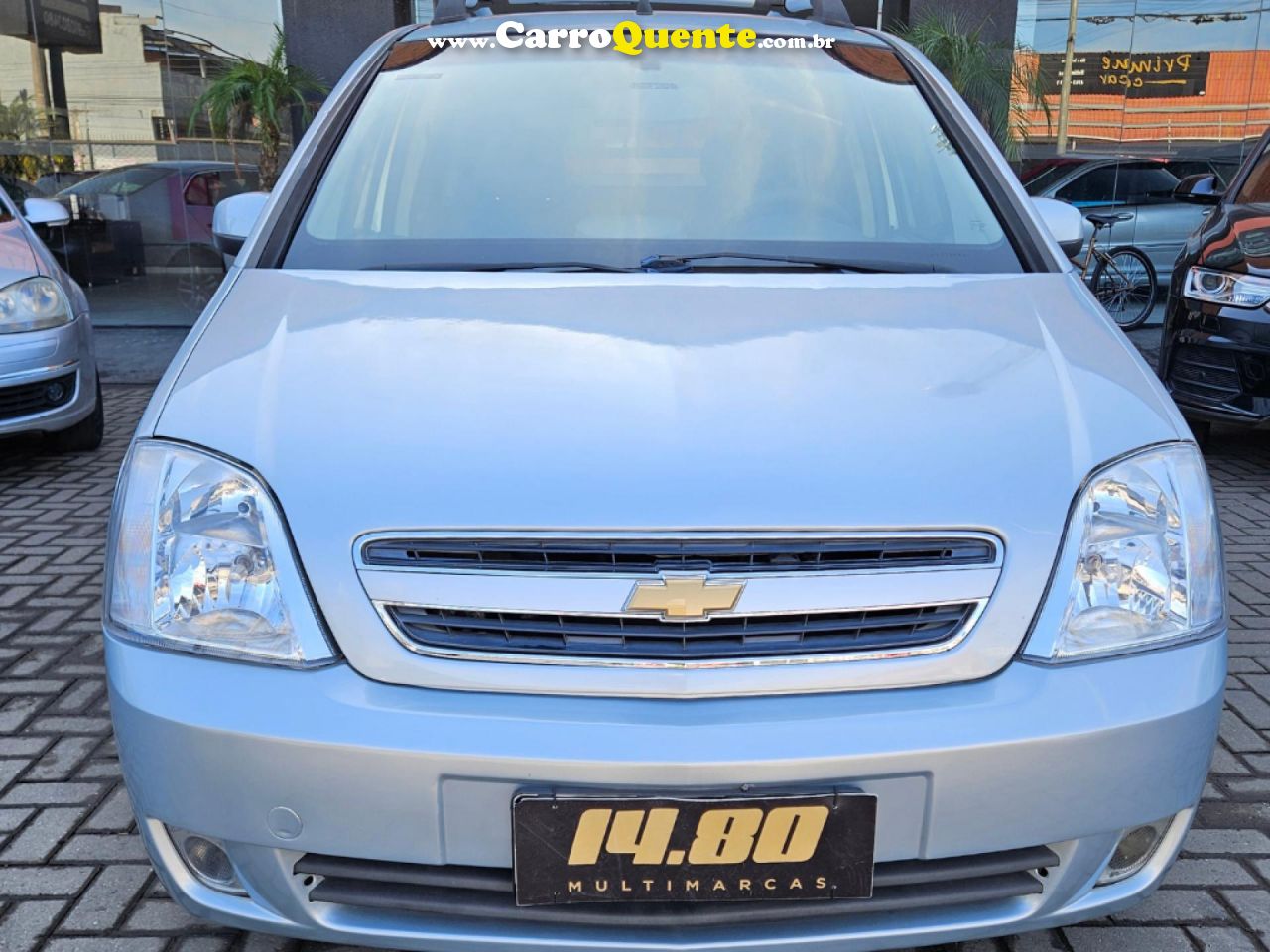 CHEVROLET   MERIVA PREM.EASYTRONIC 1.8 FLEXPOWER 5P   PRATA 2010 1.8 FLEX - Loja