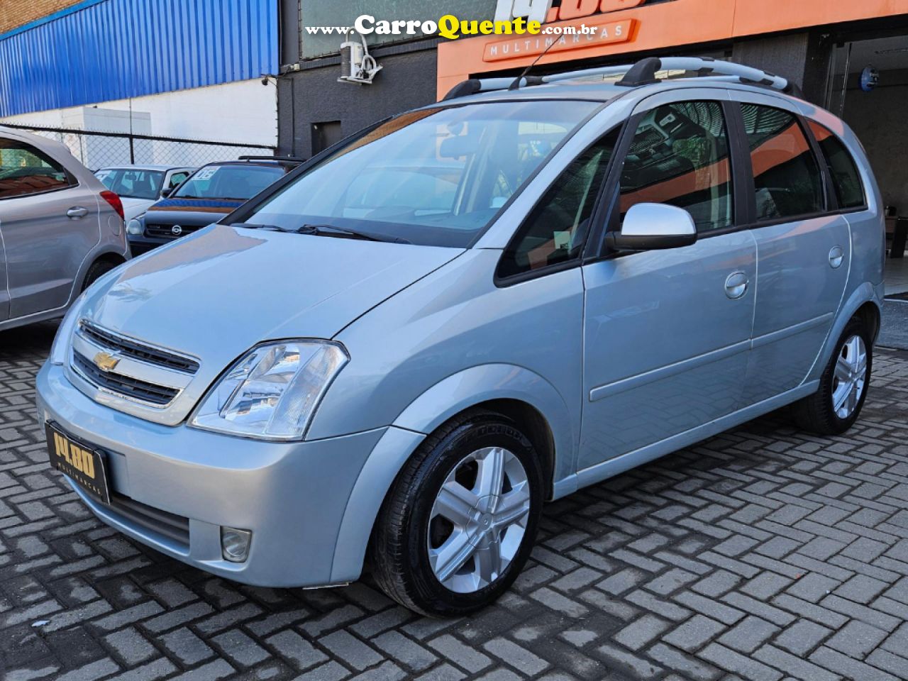 CHEVROLET   MERIVA PREM.EASYTRONIC 1.8 FLEXPOWER 5P   PRATA 2010 1.8 FLEX - Loja