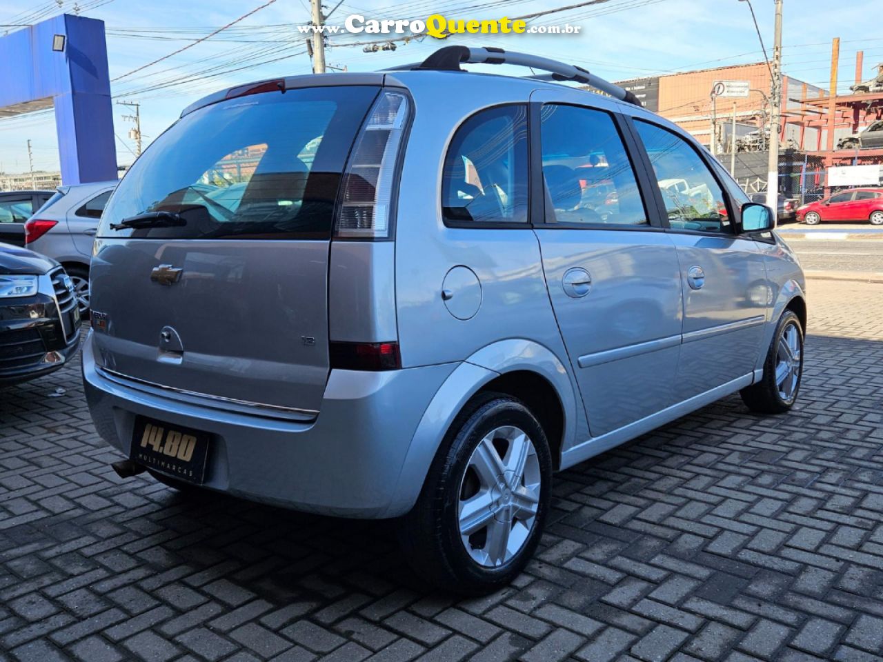 CHEVROLET   MERIVA PREM.EASYTRONIC 1.8 FLEXPOWER 5P   PRATA 2010 1.8 FLEX - Loja