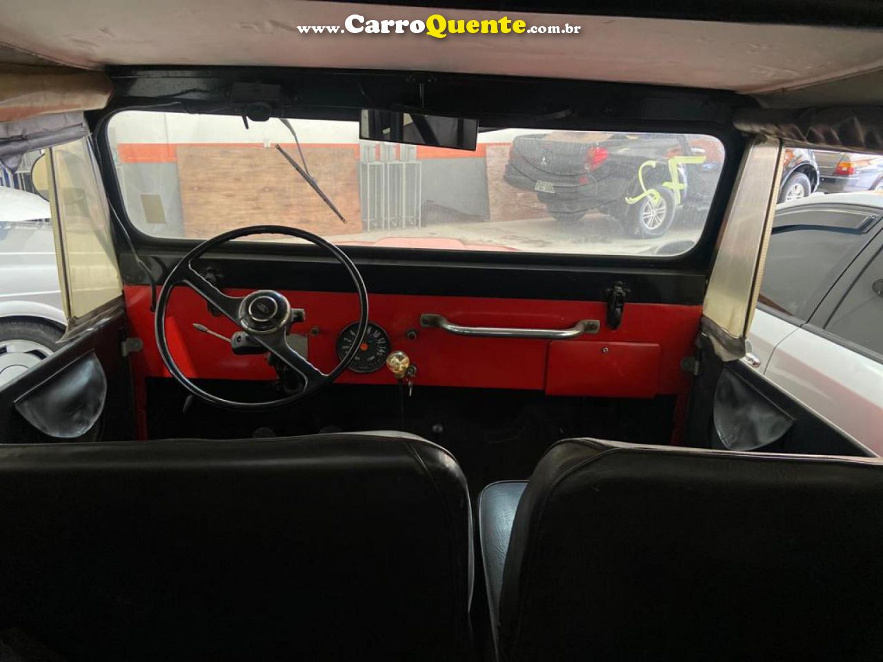 FORD   FORD JEEP WILLY   VERMELHO 1972 6CC GASOLINA - Loja