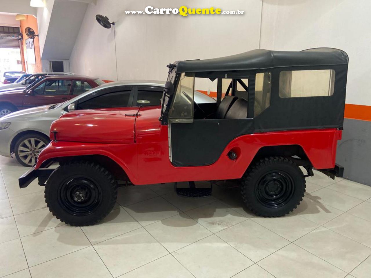 FORD   FORD JEEP WILLY   VERMELHO 1972 6CC GASOLINA - Loja