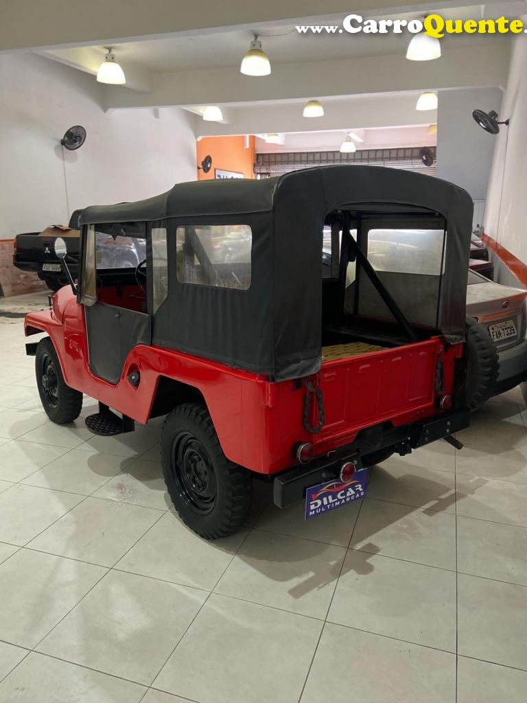 FORD   FORD JEEP WILLY   VERMELHO 1972 6CC GASOLINA - Loja