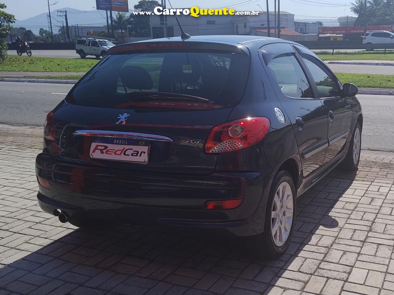 PEUGEOT   207 XS 1.6 FLEX 16V 5P AUT.   AZUL 2012 1.6 FLEX - Loja