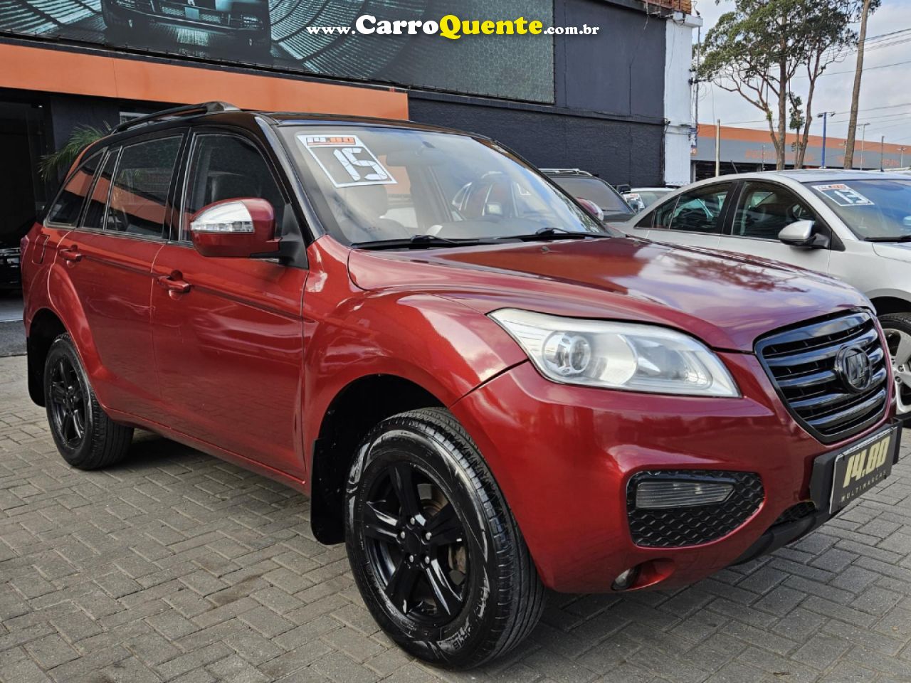 LIFAN   X60 1.8 16V 128CV 5P MEC.   VERMELHO 2015 1.8 GASOLINA - Loja