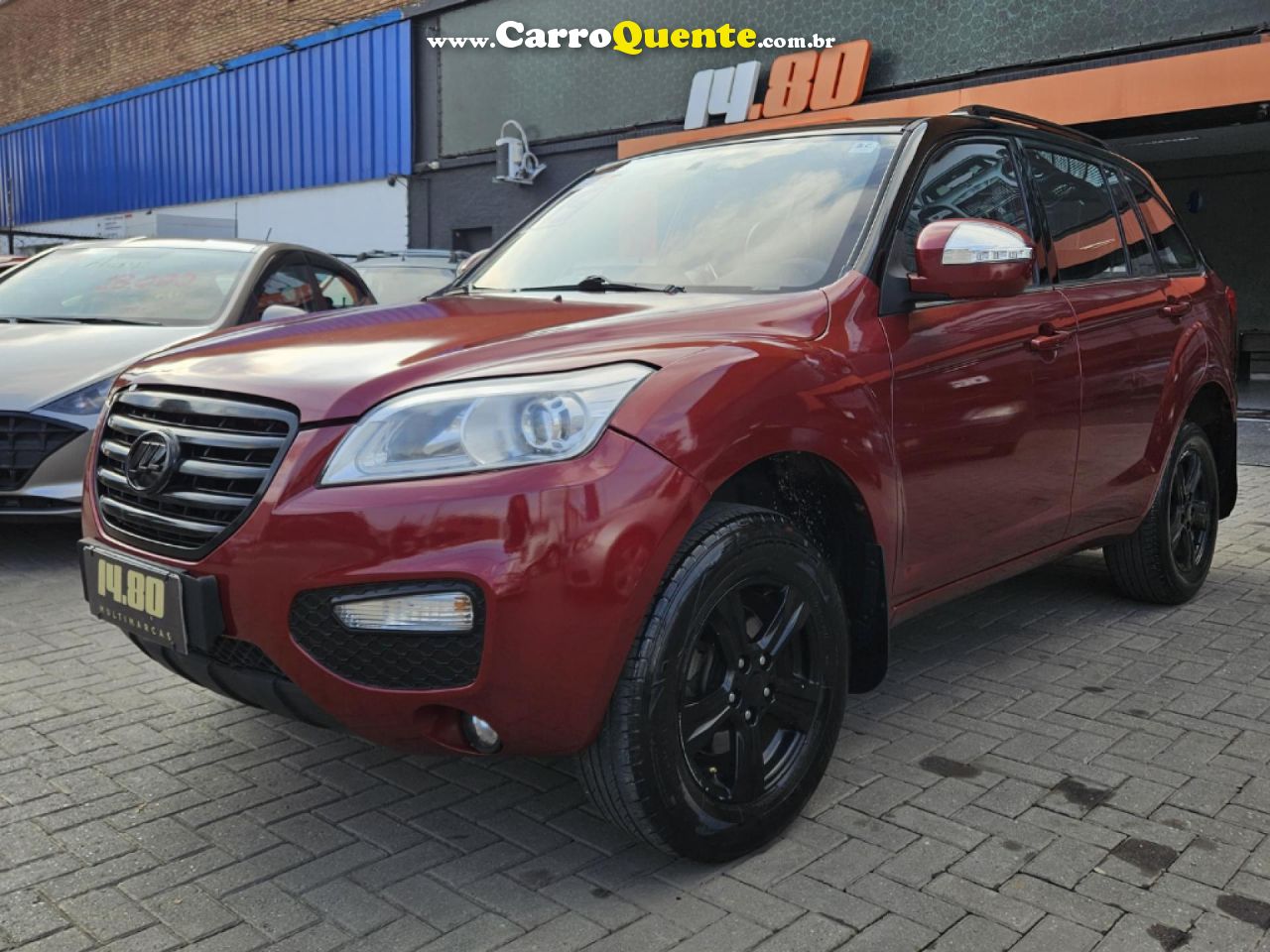 LIFAN   X60 1.8 16V 128CV 5P MEC.   VERMELHO 2015 1.8 GASOLINA - Loja