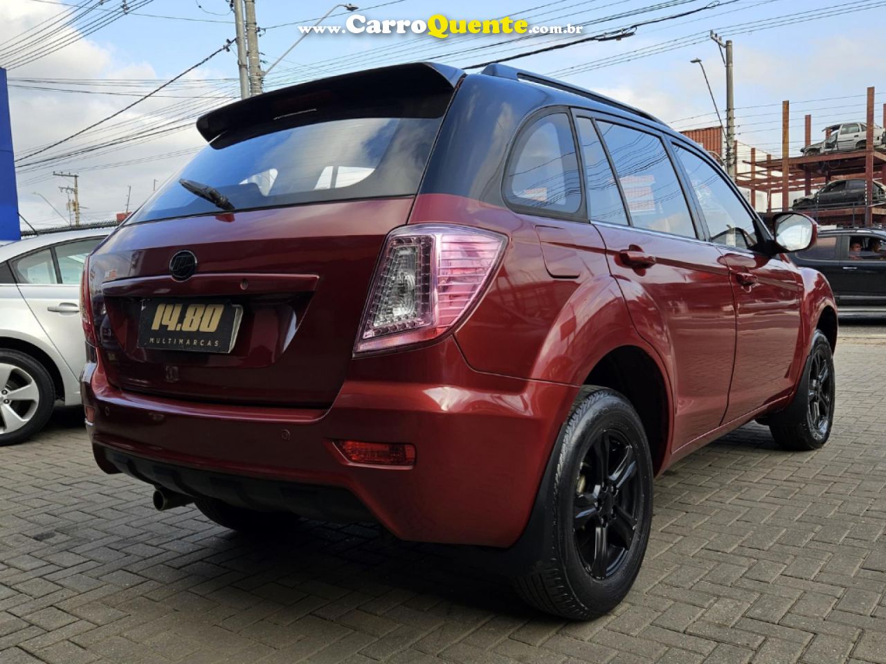 LIFAN   X60 1.8 16V 128CV 5P MEC.   VERMELHO 2015 1.8 GASOLINA - Loja