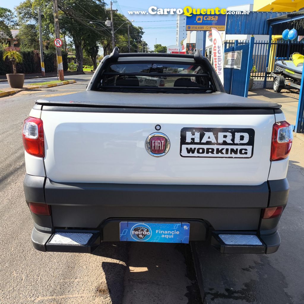 FIAT   STRADA WORKING HARD 1.4 FIRE FLEX 8V CS   BRANCO 2020 1.4 FLEX - Loja