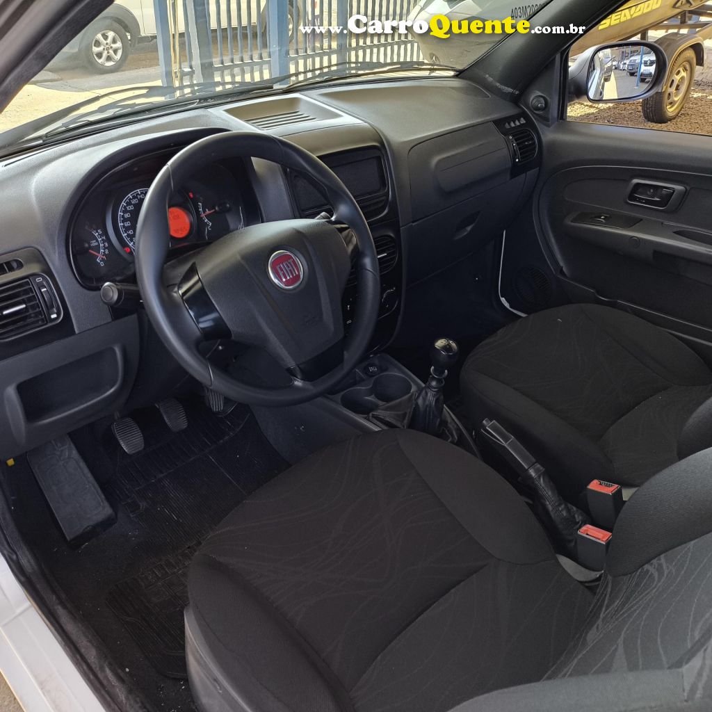 FIAT   STRADA WORKING HARD 1.4 FIRE FLEX 8V CS   BRANCO 2020 1.4 FLEX - Loja