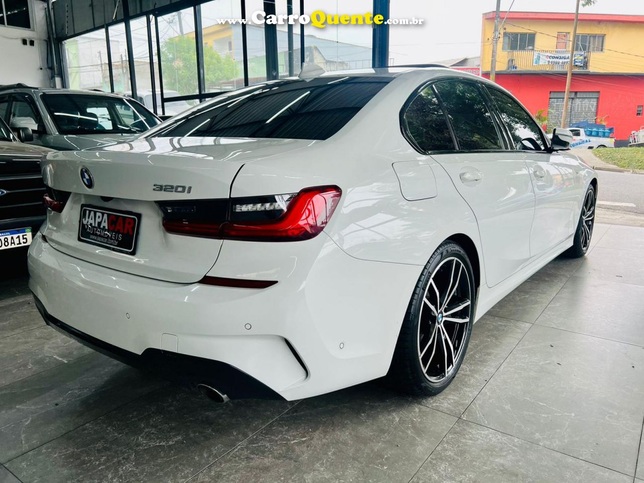 BMW   320IA 2.0 TB M SPORT A.FLEXM.SPORT 4P   BRANCO 2021 2.0 GASOLINA - Loja