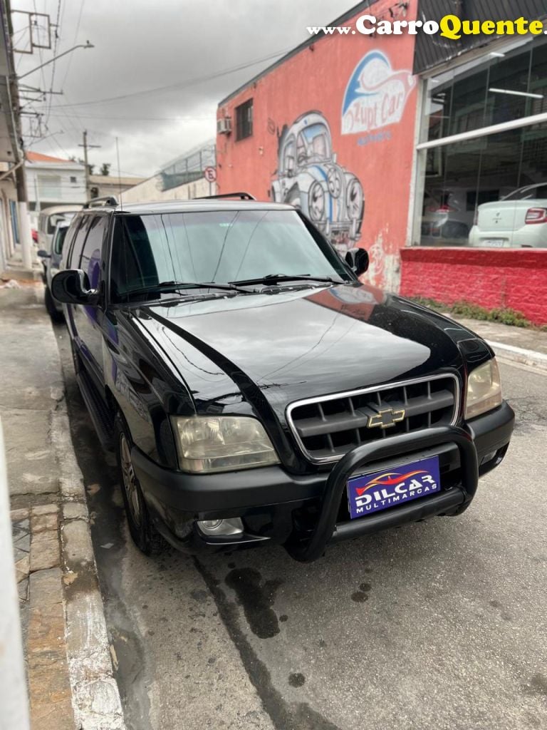 CHEVROLET   S10 BLAZER EXECUTIVE 4.3 V6   PRETO 2003 4.3 GASOLINA - Loja