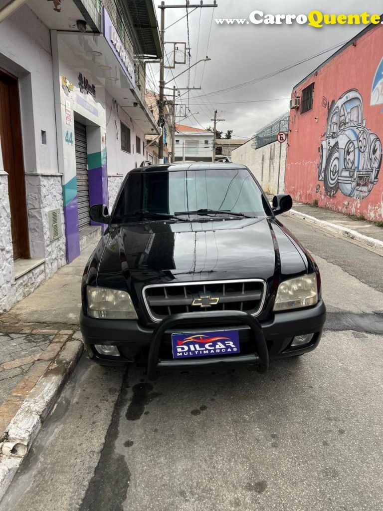 CHEVROLET   S10 BLAZER EXECUTIVE 4.3 V6   PRETO 2003 4.3 GASOLINA - Loja