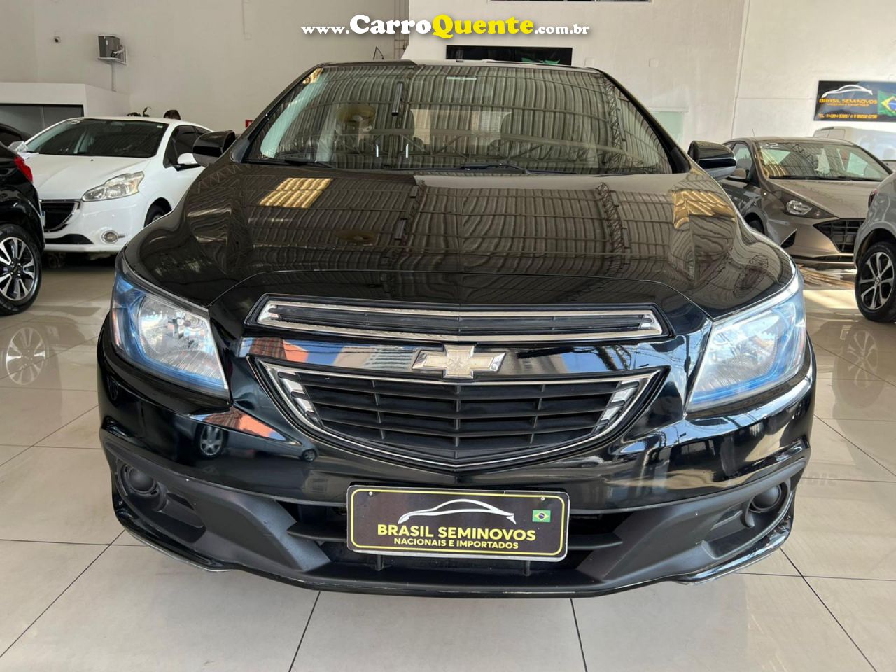 CHEVROLET   PRISMA SED. LT 1.4 8V FLEXPOWER 4P   PRETO 2015 1.4 FLEX - Loja